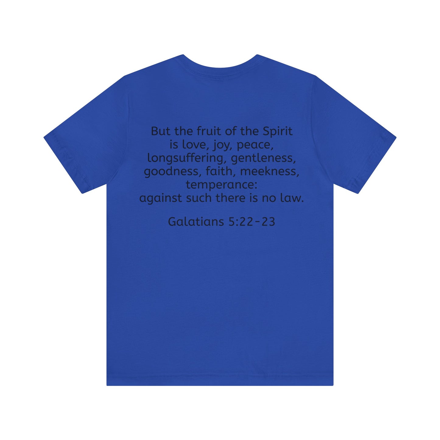 Galatians 5:22-23 Jersey Short Sleeve Tee