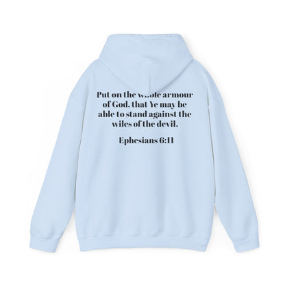 Ephesians 6:11 Hooded Sweatshirt