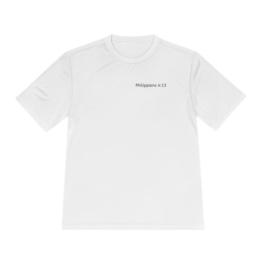 Philippians 4:13 Moisture Wicking Tee