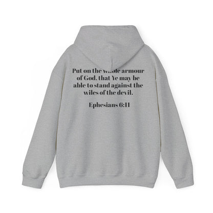 Ephesians 6:11 Hooded Sweatshirt