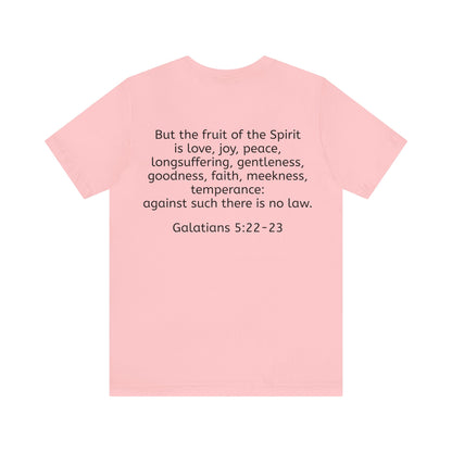 Galatians 5:22-23 Jersey Short Sleeve Tee