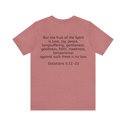 Galatians 5:22-23 Jersey Short Sleeve Tee