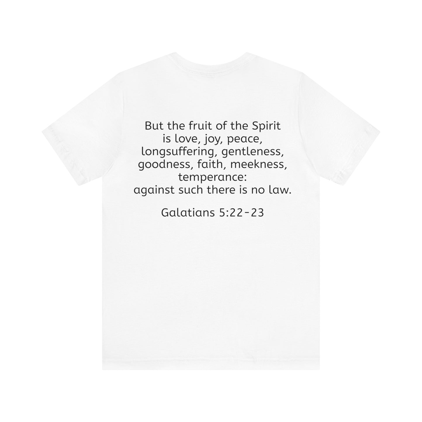 Galatians 5:22-23 Jersey Short Sleeve Tee