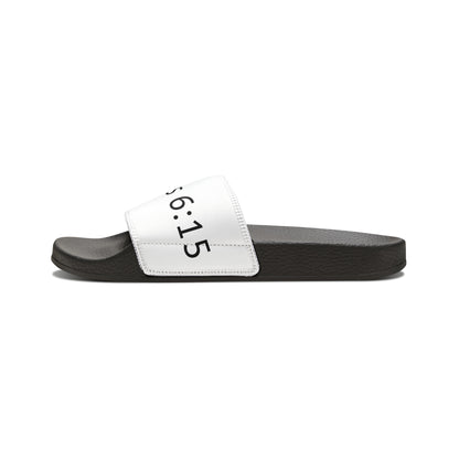 Ephesians 6:15 Men's PU Slide Sandals