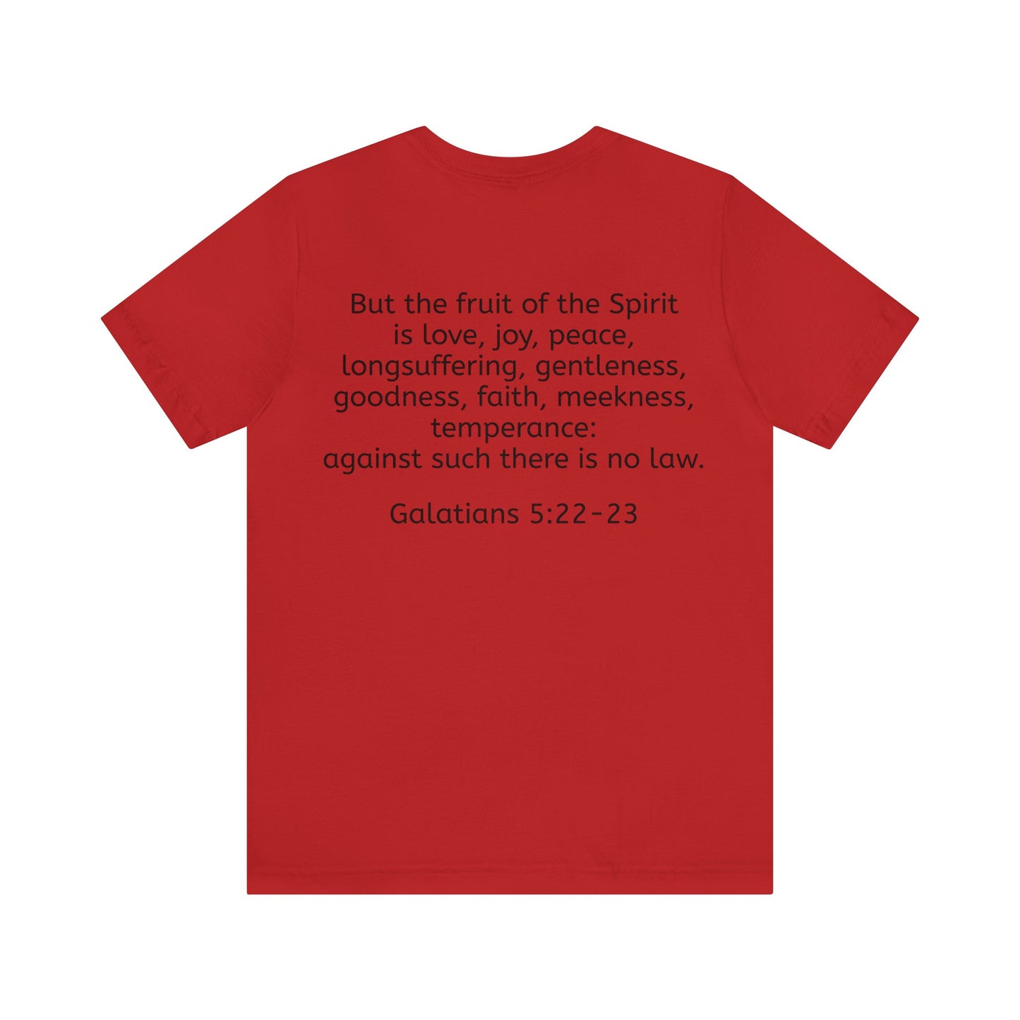 Galatians 5:22-23 Jersey Short Sleeve Tee