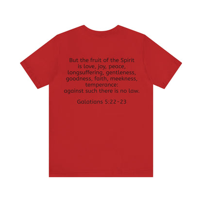 Galatians 5:22-23 Jersey Short Sleeve Tee