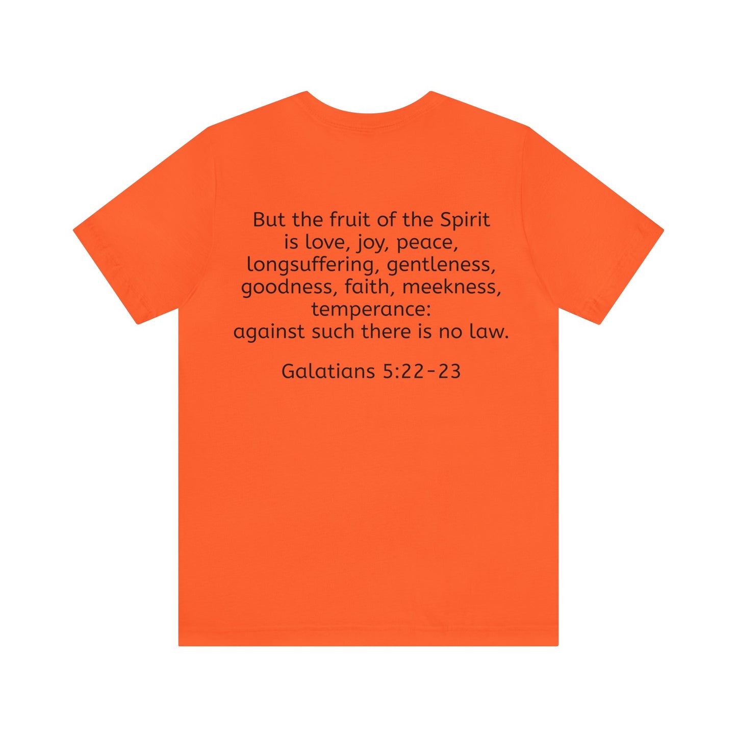 Galatians 5:22-23 Jersey Short Sleeve Tee